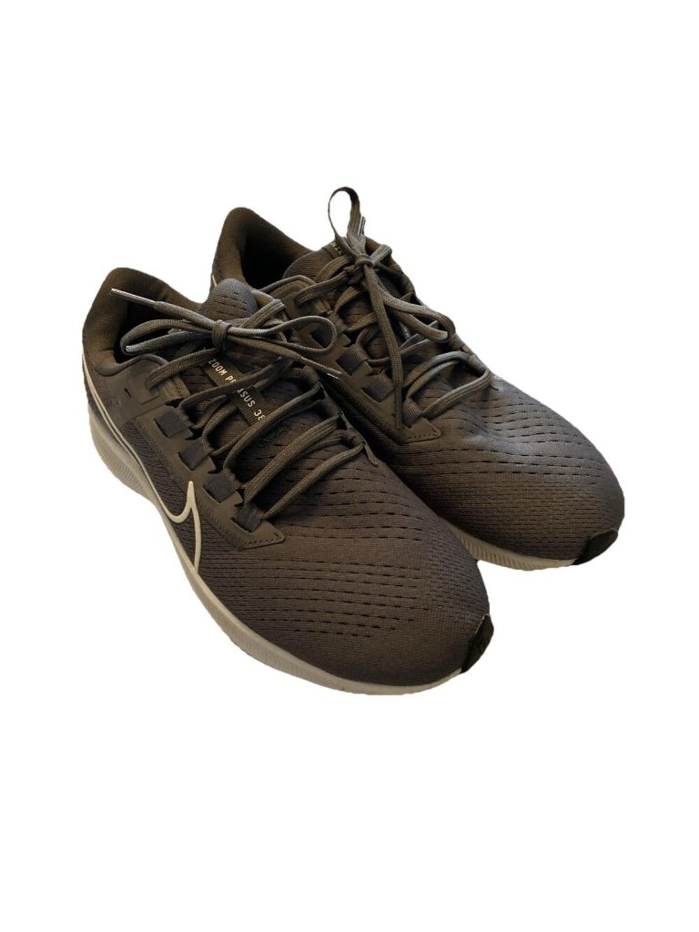 NIKE AIR ZOOM PEGASUS 38 WOMENS RUNNING SHOES Sz 9 GUNSMOKE GREY CZ1901-002